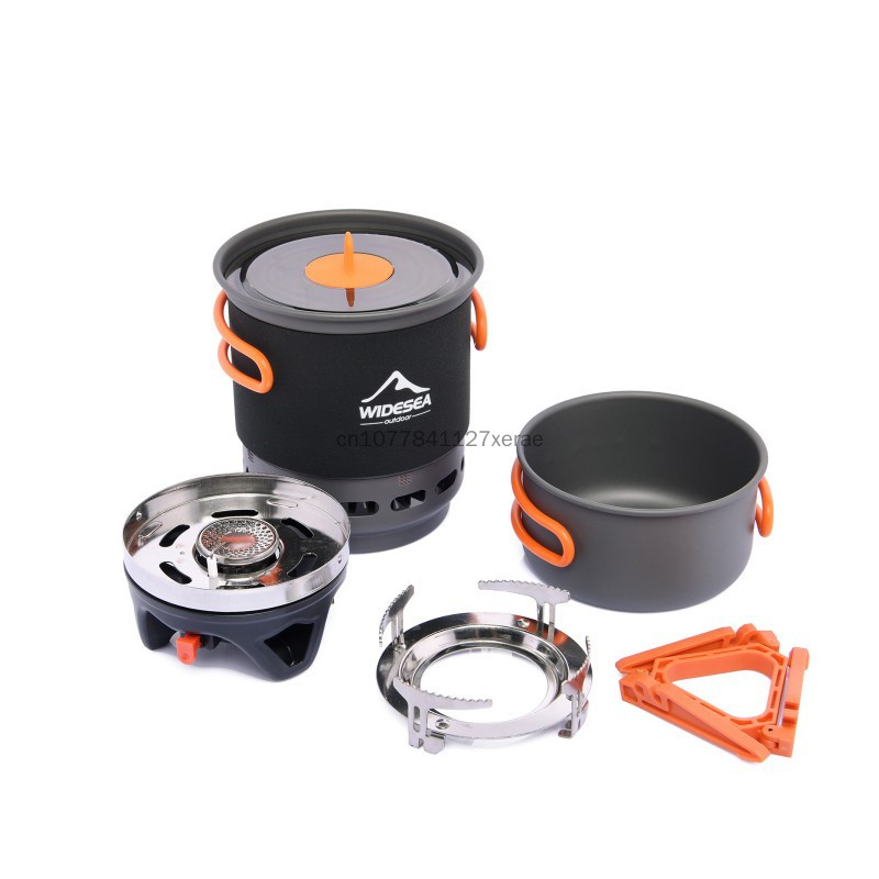 Camping Cooking With Gas - Camping Cooking System with Heat Exchanger