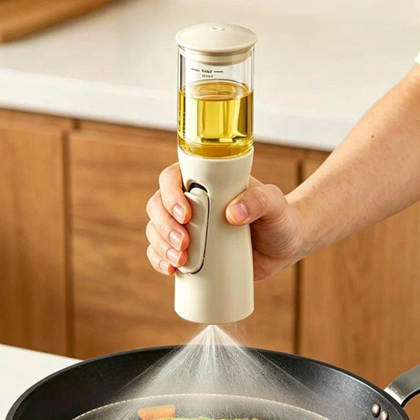 Camping Cooking Oil Container - Creative Vertical Oil Spray Bottle Kitchen