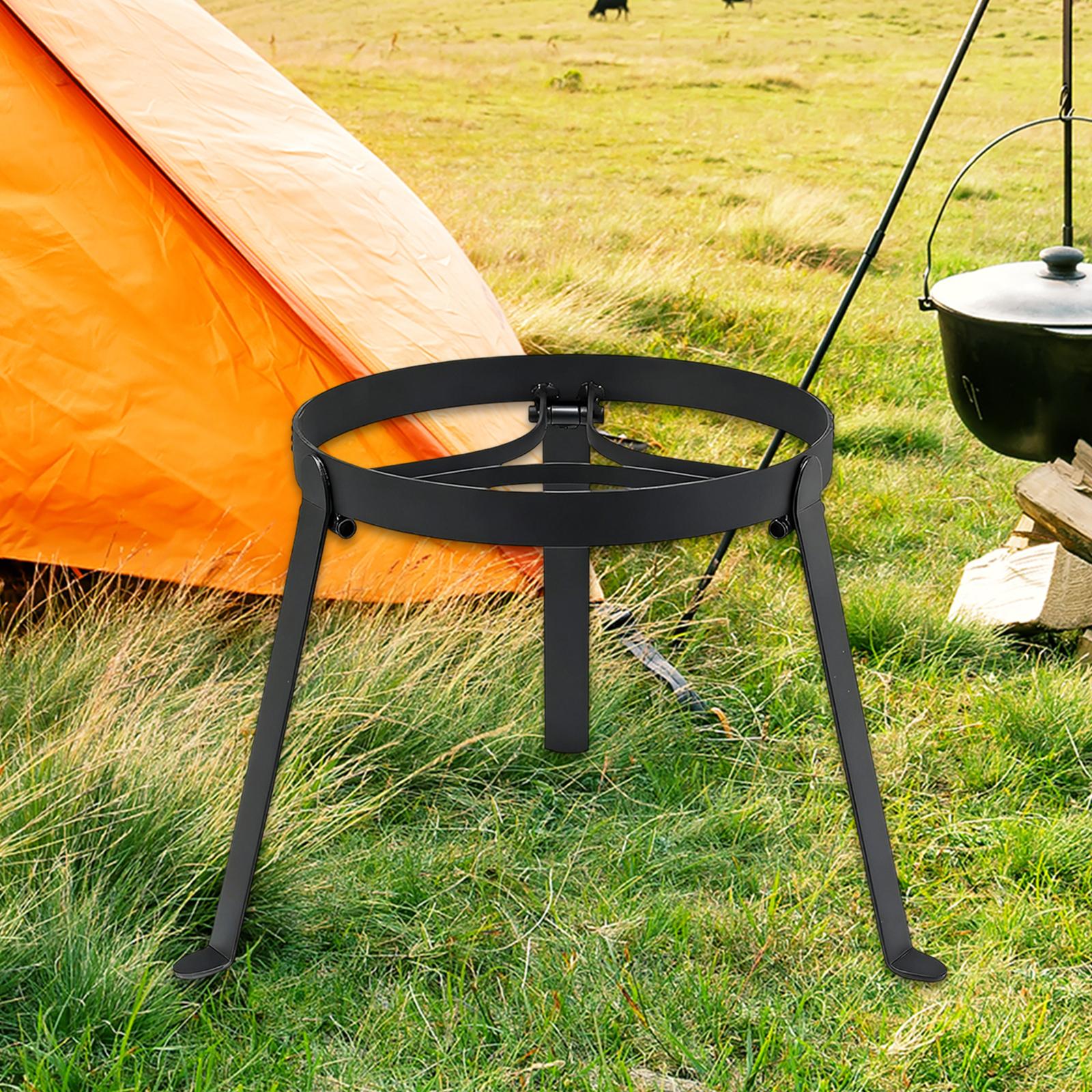 Campfire Cooking Anime - Foldable Cooking Campfire Tripod Iron Portable