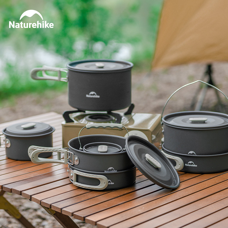 Naturehike Camping Cookware Ki - Quechua Camping Cooking Set ulasan dan harga