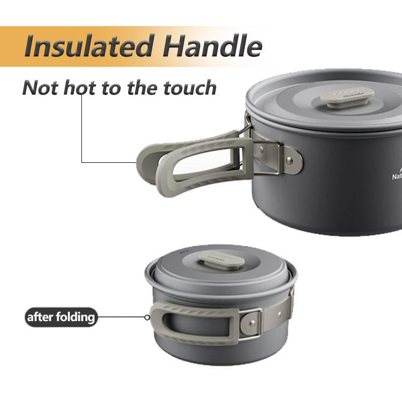 Naturehike Camping Cookware Ki - Quechua Camping Cooking Set ulasan dan harga