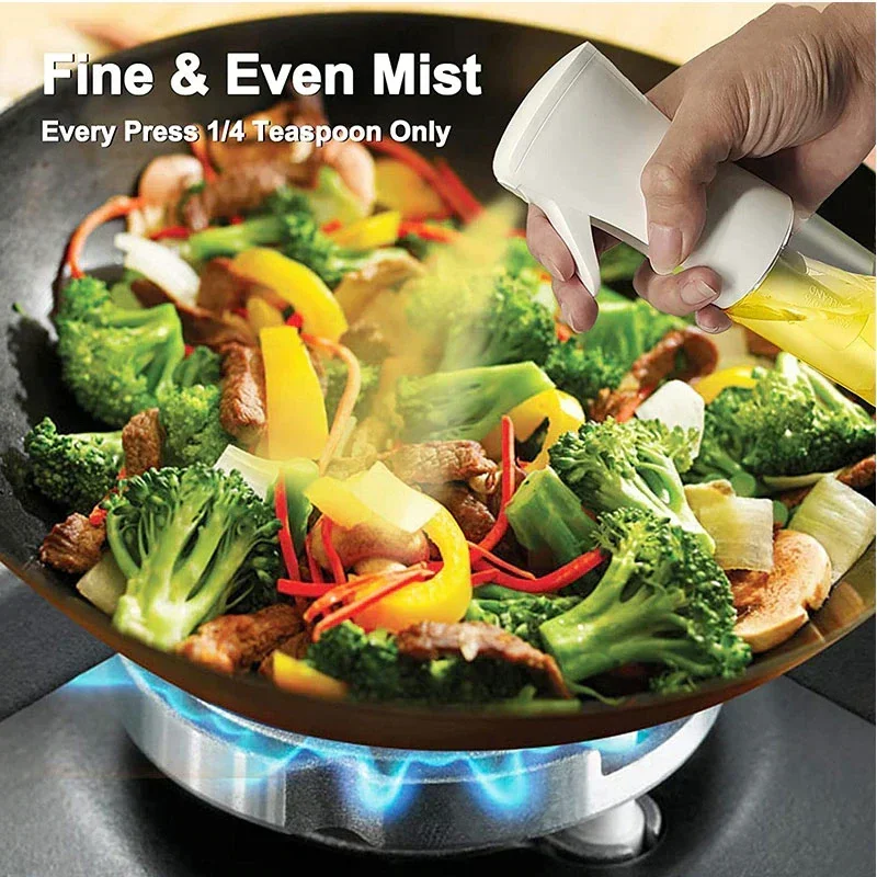 1pc 200ml/300ml Oil Spray Bott - Camping Cooking Oil Container ulasan dan harga