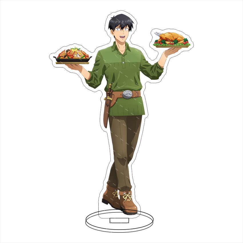 Mukohda Tsuyoshi 15CM Acrylic  - Campfire Cooking Anime ulasan dan harga