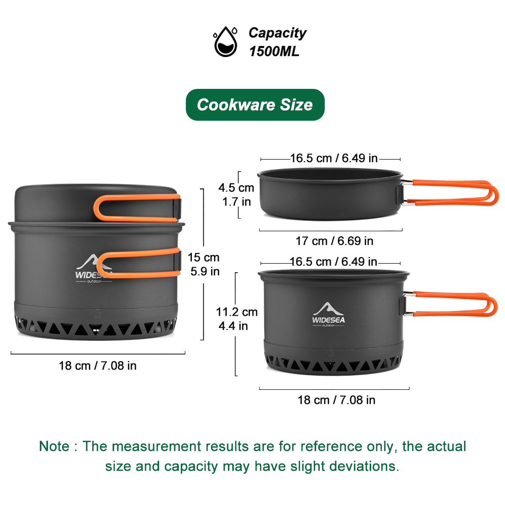Camping Tableware Outdoor Cook - Camping Cooking Set Lightweight ulasan dan harga