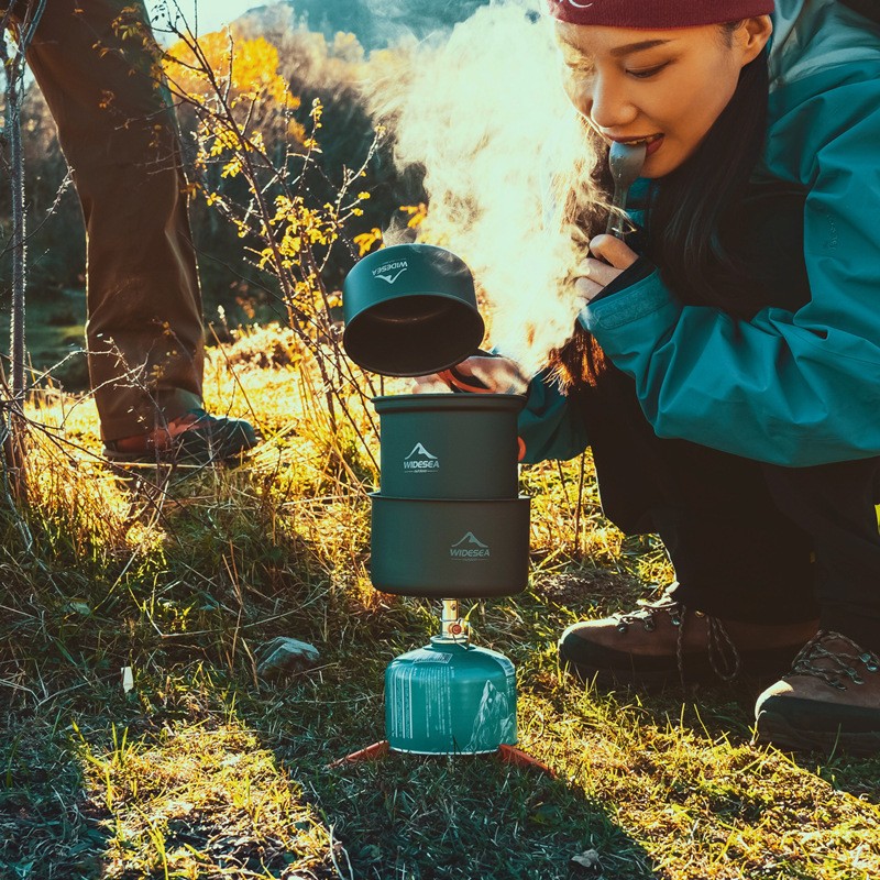Widesea Portable Camping Stove - Camping Cooking One Pot ulasan dan harga