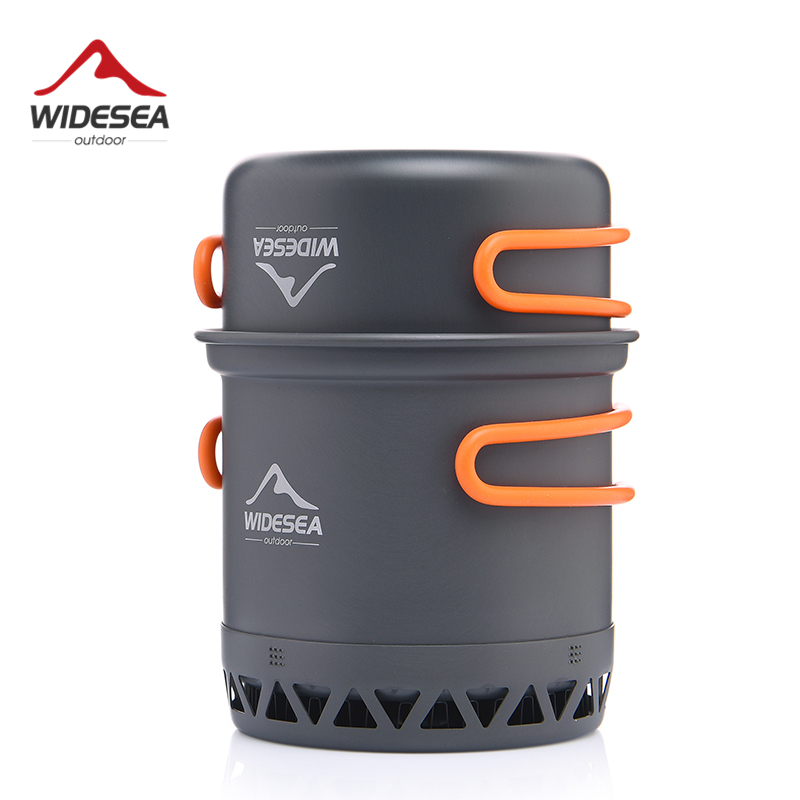 Widesea Camping Pot 1.3L 2.3L  - Quechua Camping Cooking Set ulasan dan harga