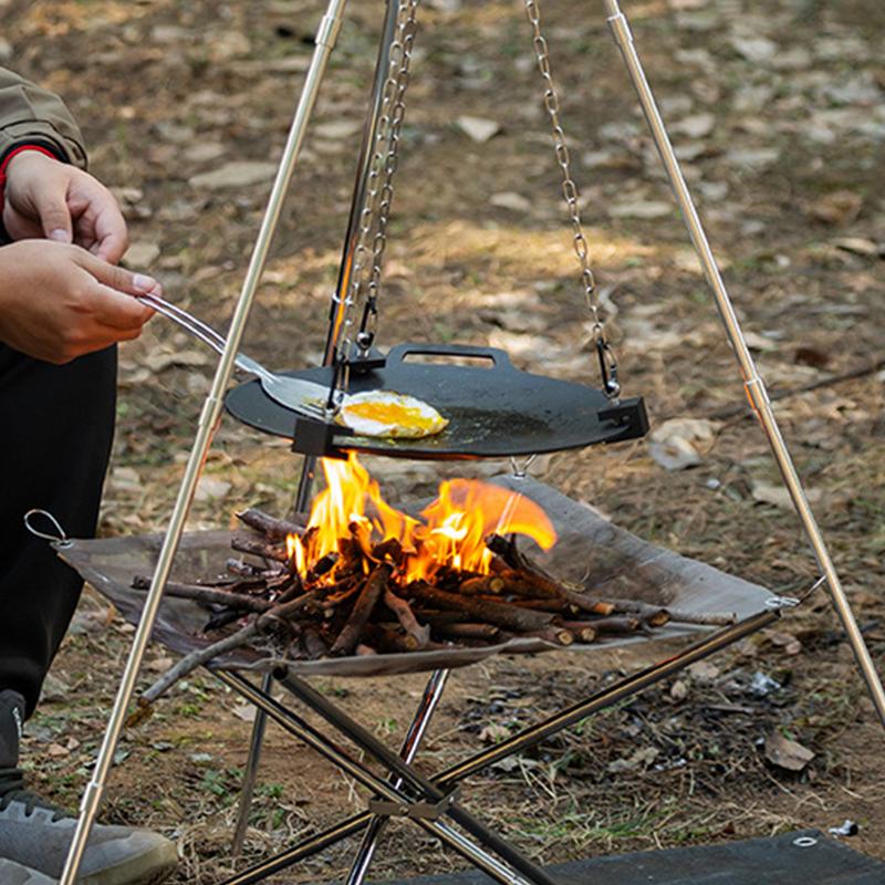 Aluminum Camping Bonfire Tripo - Camping Cooking One Pot ulasan dan harga