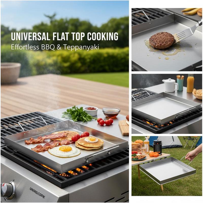 Universal Flat Top Griddle 18x - Camping Cooking With Gas ulasan dan harga