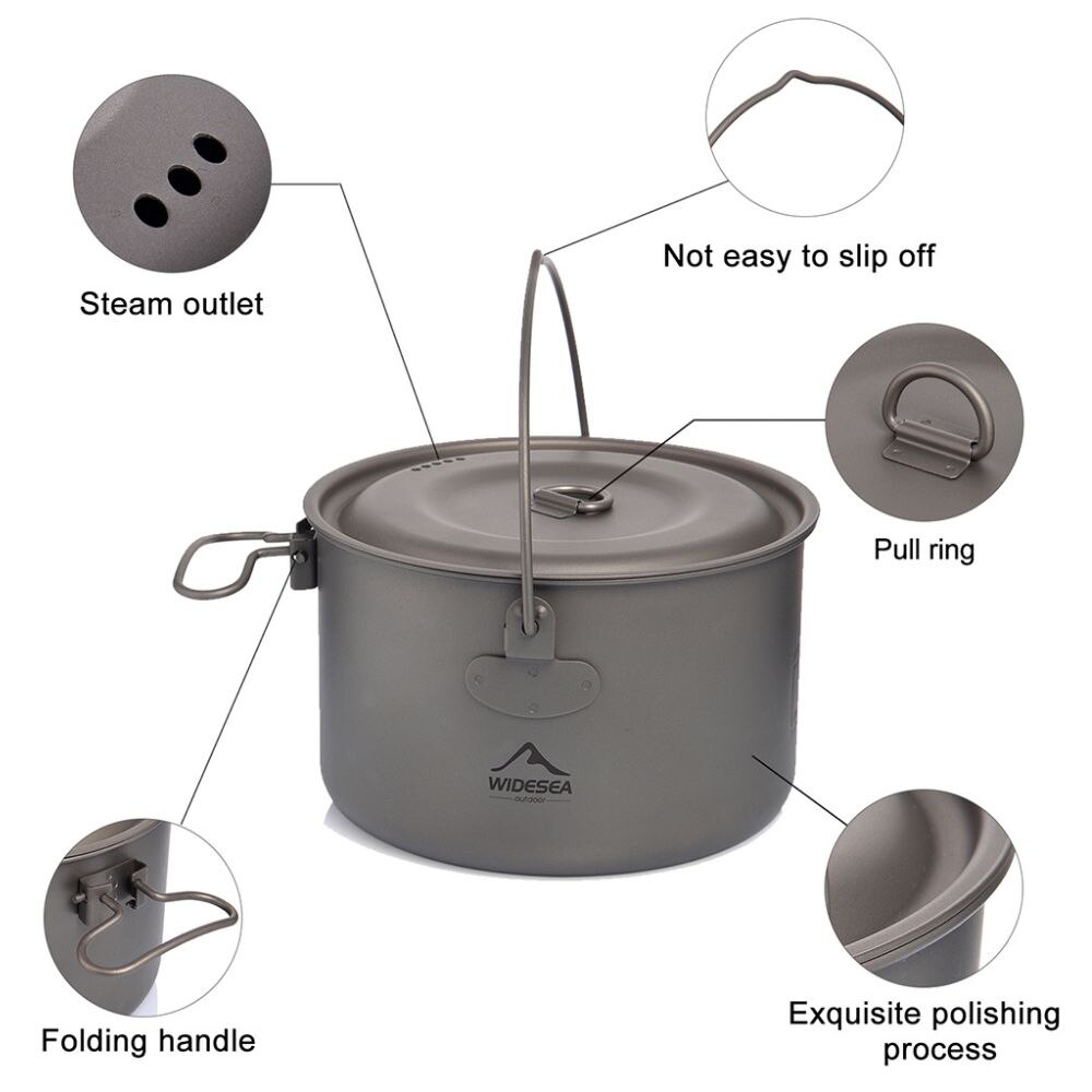 Widesea Camping Tableware Tita - Campfire Cooking Anime ulasan dan harga