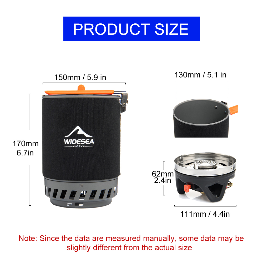 Widesea Camping Cooking System - Camping Cooking With Gas ulasan dan harga