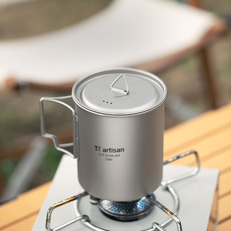 Tiartisan Outdoor Titanium Lig - Camping Cooking Kit ulasan dan harga