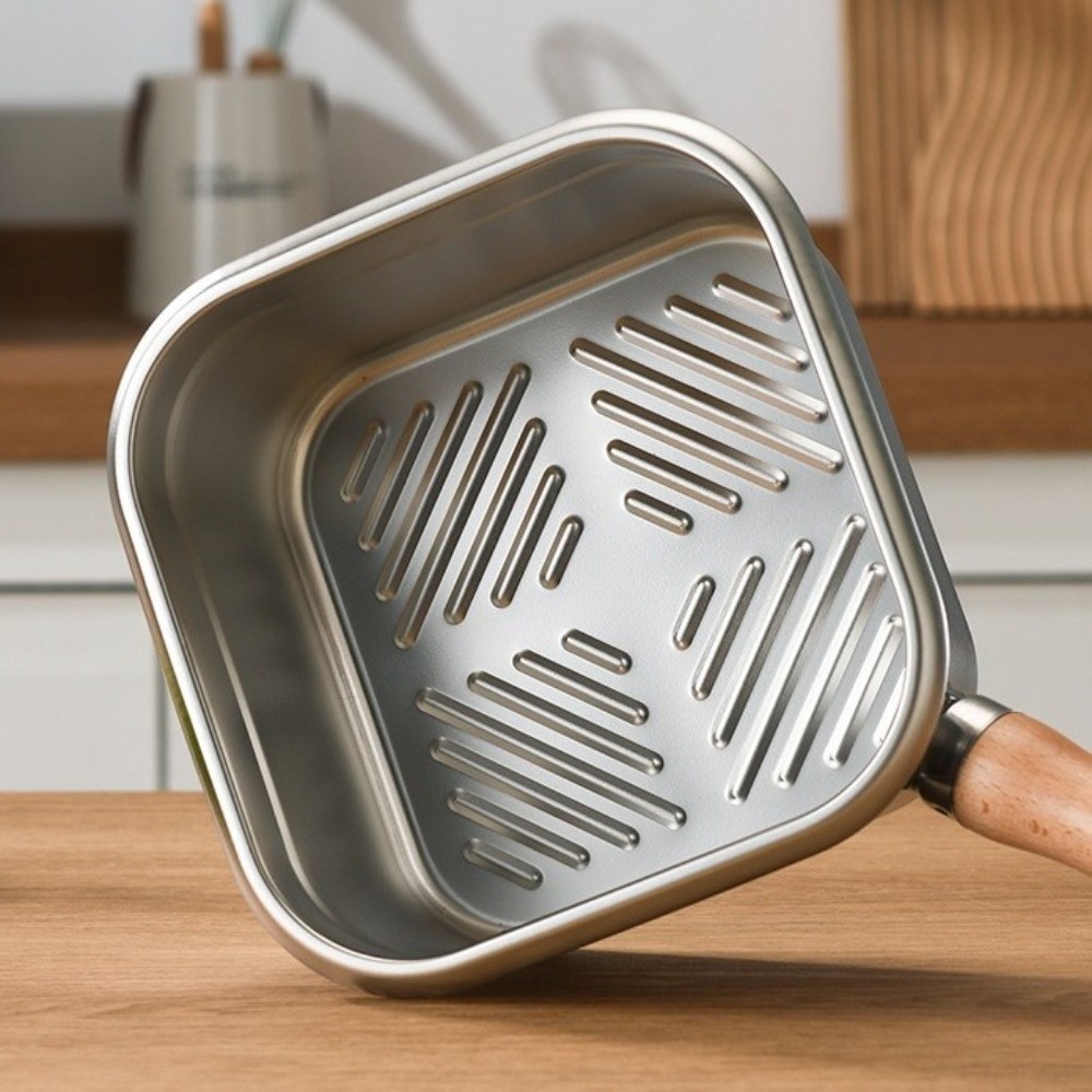 Portable Stainless Steel Fryin - Campfire Cooking Anime ulasan dan harga
