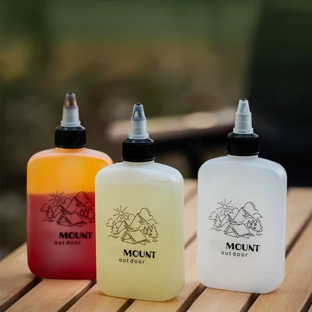 Portable 120ml Twist Cap Leak  - Camping Cooking Oil Container ulasan dan harga