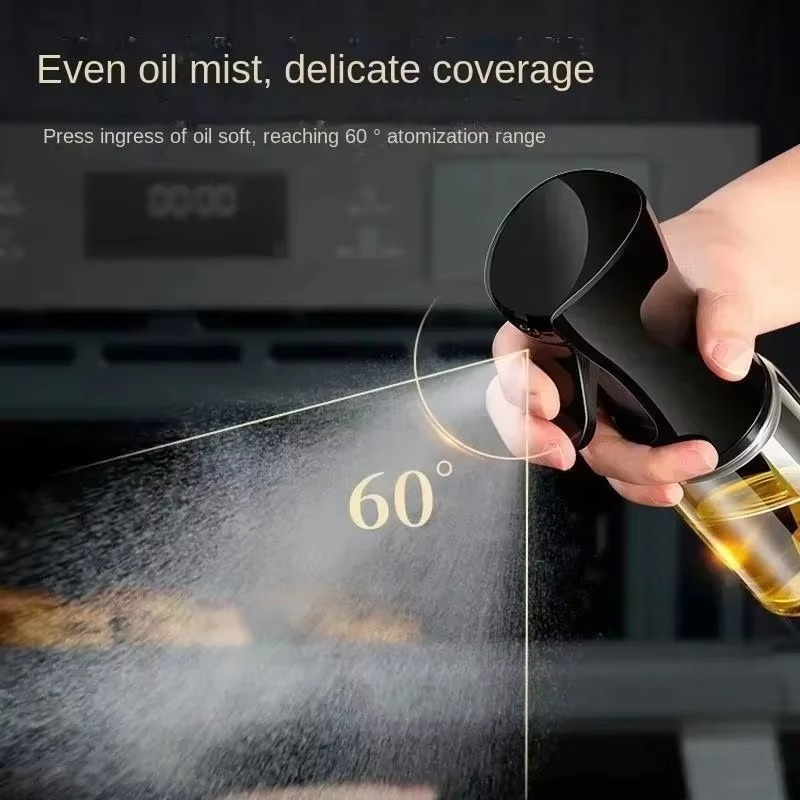 250ml Oil Spray Bottle Kitchen - Camping Cooking Oil Container ulasan dan harga