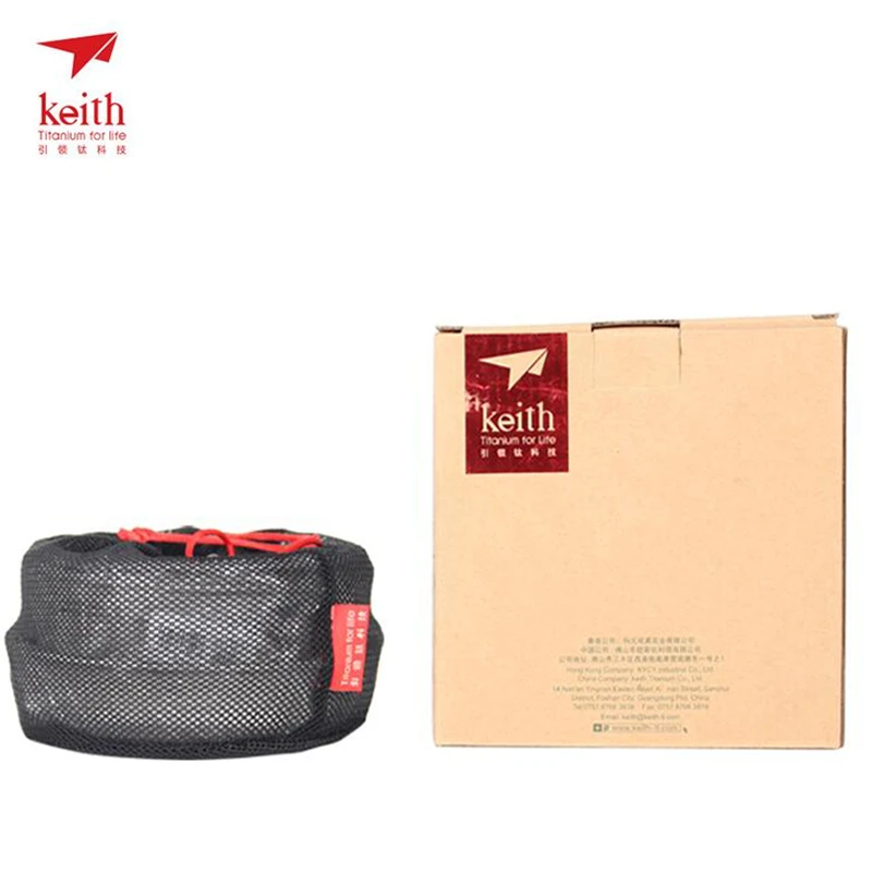 Keith 3PCS Titanium Cookware P - Campfire Cooking Anime ulasan dan harga