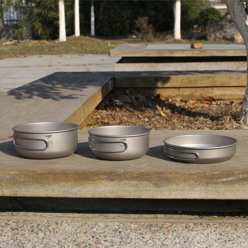 Keith 3PCS Titanium Cookware P - Campfire Cooking Anime ulasan dan harga