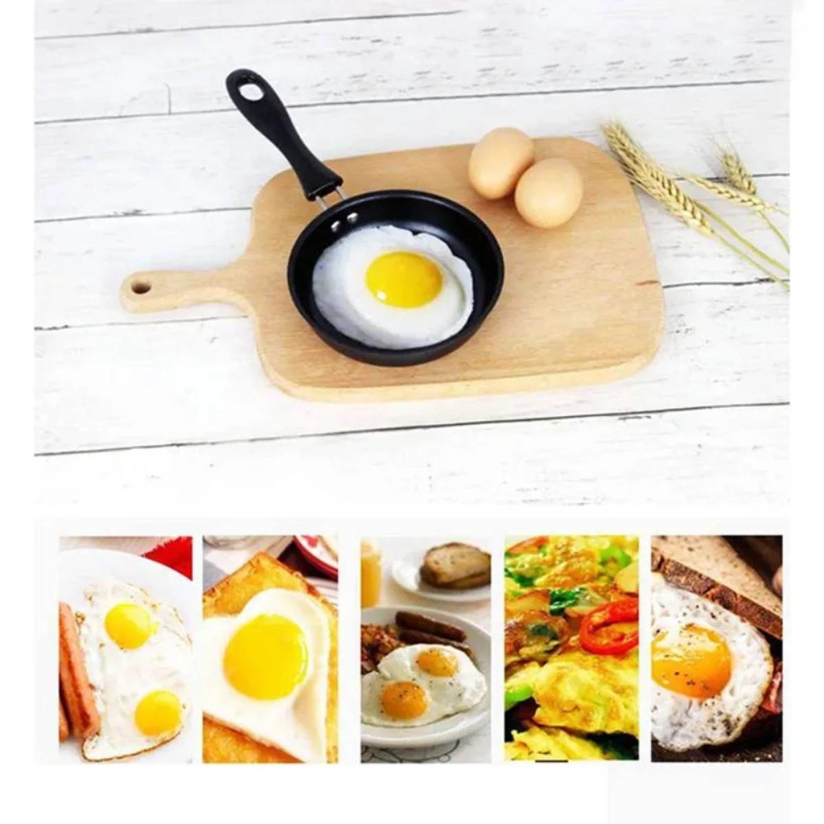 Mini Frying Pan with Handle Po - Campfire Cooking Anime ulasan dan harga
