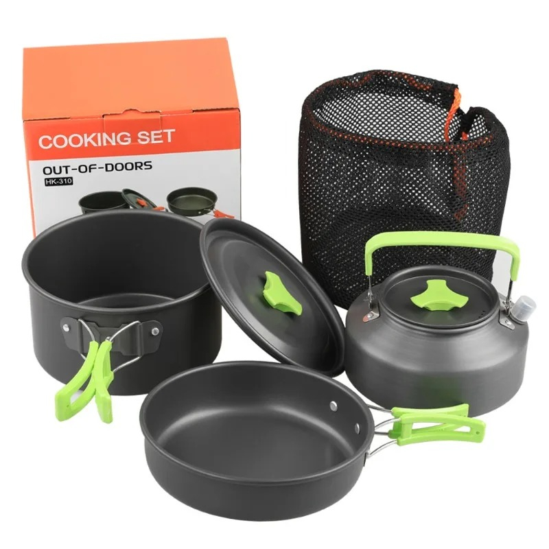 Camping Cooking Set, Outdoor K - Camping Cooking Equipment Bag ulasan dan harga