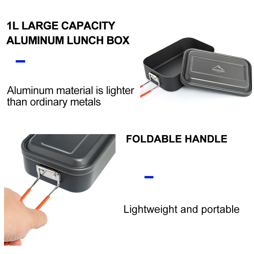 Widesea Camping Lunch Box Alum - Camping Cooking Equipment Bag ulasan dan harga