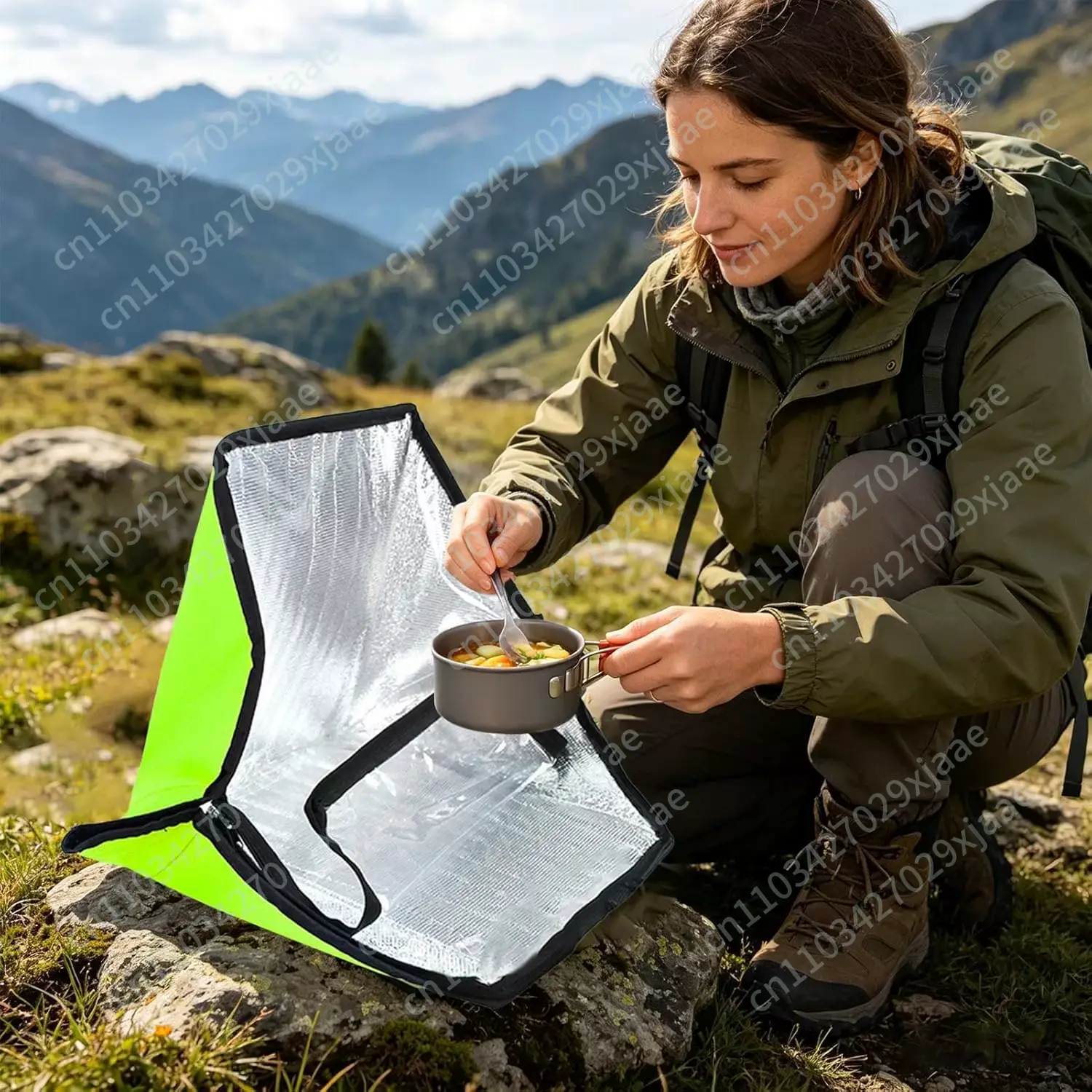 Portable Solar Oven Bag Cooker - Solar Oven Camp ulasan dan harga