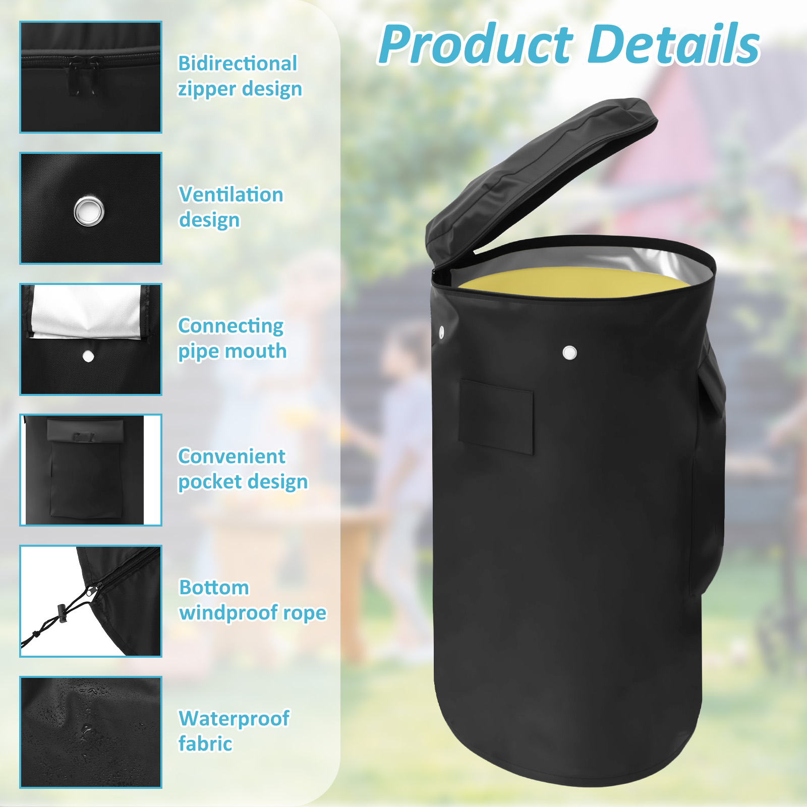 Oxford Cloth Propane Tank Cove - Camping Cooking With Gas ulasan dan harga