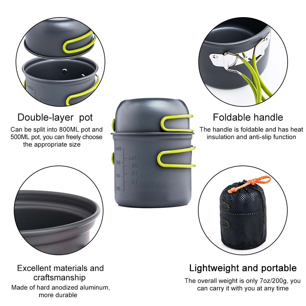 Widesea Ultralight Camping Coo - Camping Cooking Equipment Bag ulasan dan harga