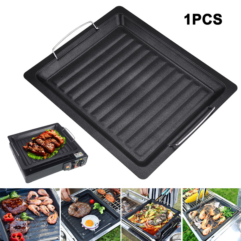 Outdoors Thick Square Grill Pa - Campfire Cooking Anime ulasan dan harga