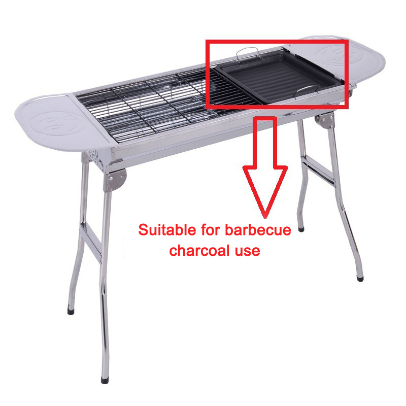 Outdoors Thick Square Grill Pa - Campfire Cooking Anime ulasan dan harga