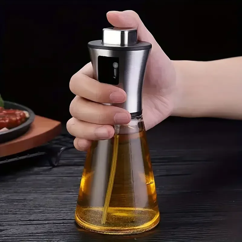 1Pc Stainless Steel Oil Spray  - Camping Cooking Oil Container ulasan dan harga