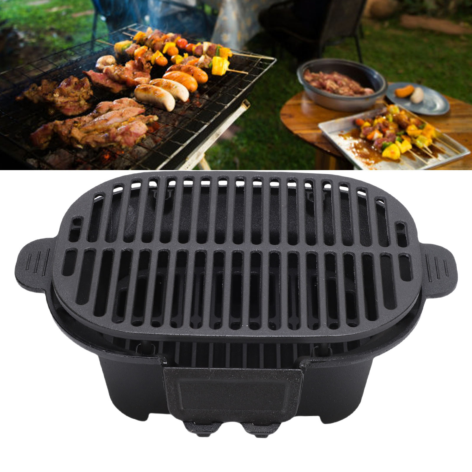 Hibachi Grill Outdoor Small Po - Japanese Camping Cooking ulasan dan harga