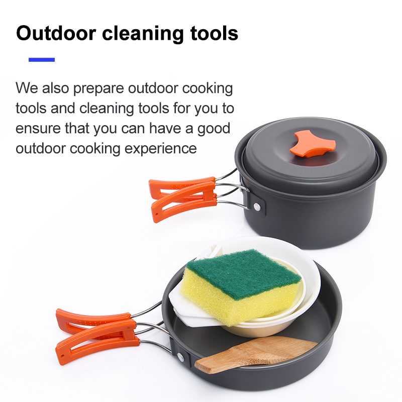 Widesea Camping Outdoor Cookwa - Quechua Camping Cooking Set ulasan dan harga