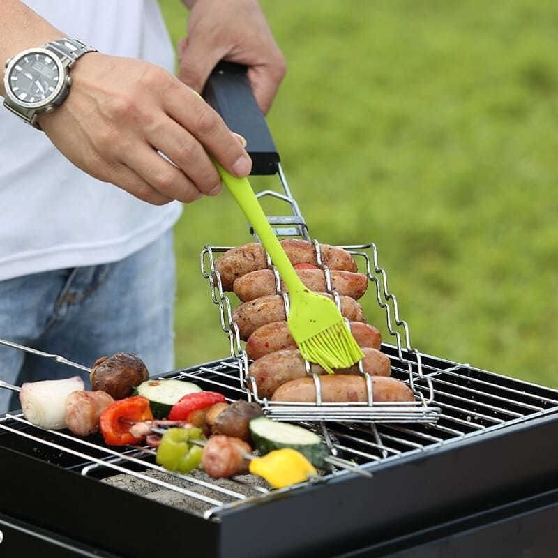 Portable Camping BBQ Grill Com - Camping Cooking Equipment ulasan dan harga