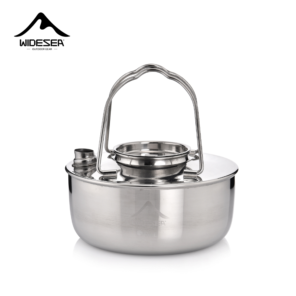 Widesea Camping Outdoor 1.7L S - Camping Cooking Kit ulasan dan harga