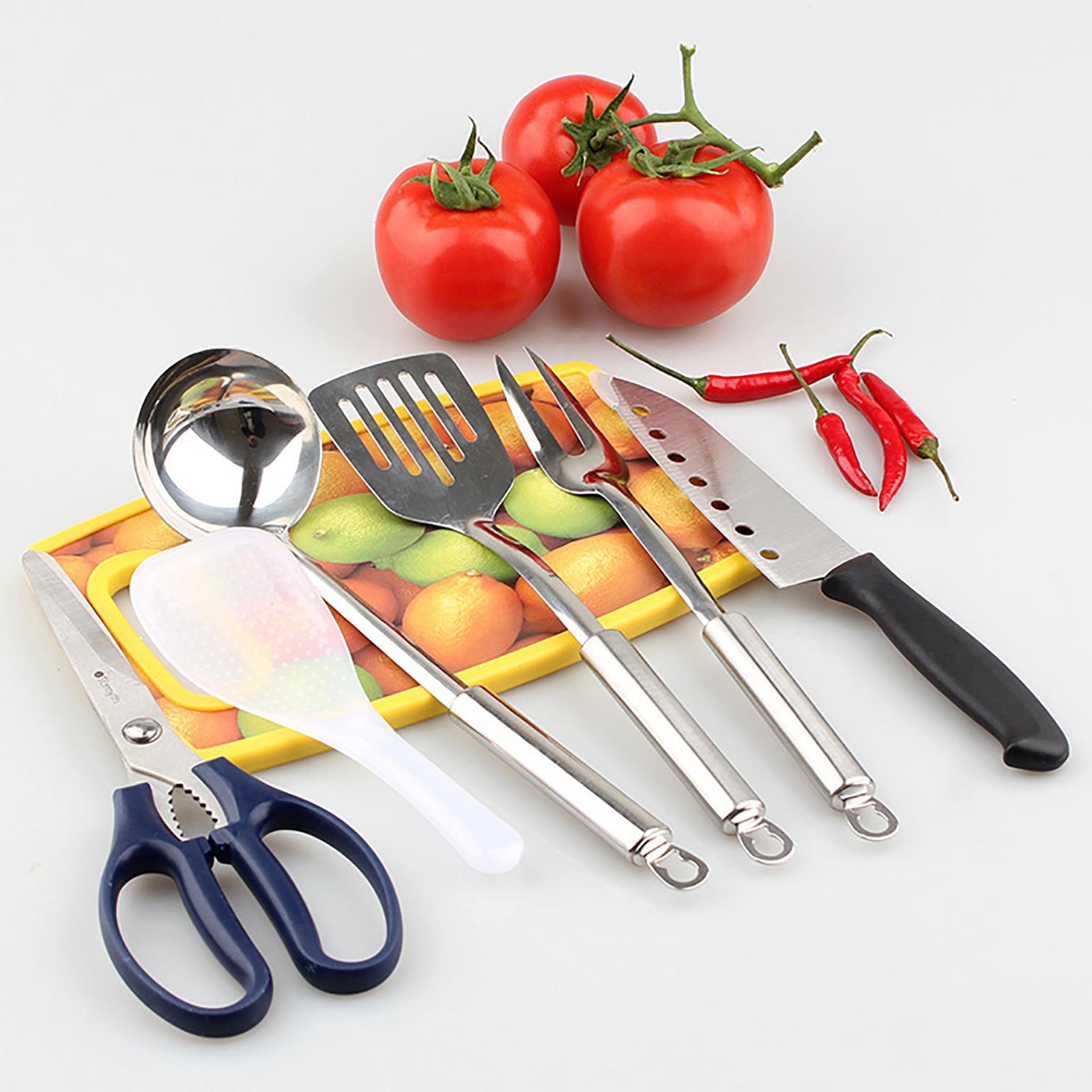7pcs Camping Kitchen Utensil S - Quechua Camping Cooking Set ulasan dan harga