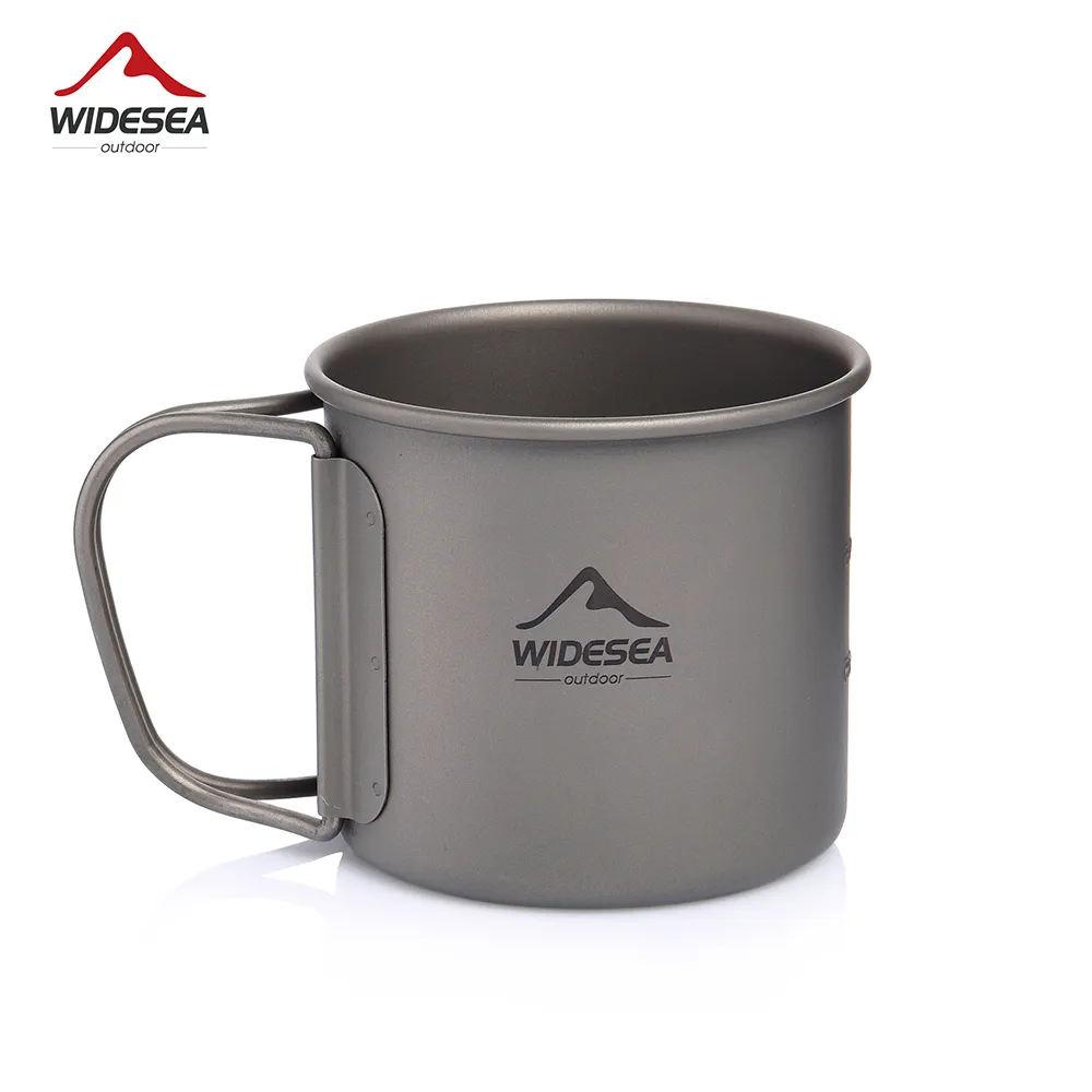 Widesea Camping Mug Titanium C - Quechua Camping Cooking Set ulasan dan harga