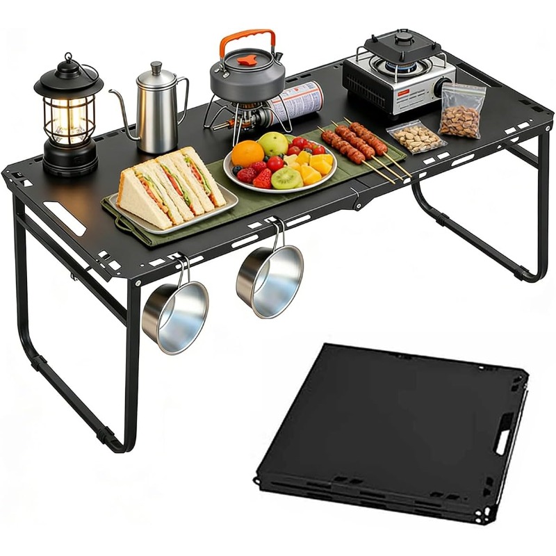 Camping Table Adjustable Foldi - Camping Cooking Bag ulasan dan harga
