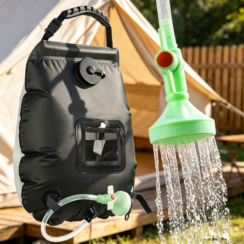 20L 5 Gallon Solar Camping Sho - Camping Cooking Bag ulasan dan harga