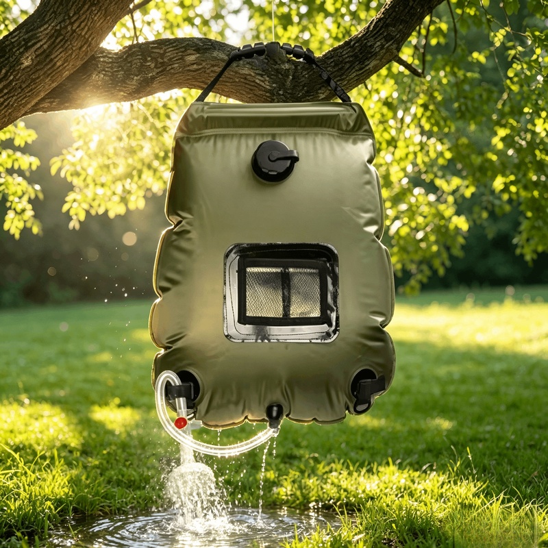 20L 5 Gallon Solar Camping Sho - Camping Cooking Bag ulasan dan harga