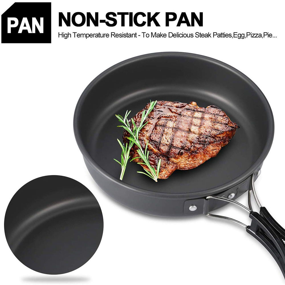 Outdoor Camping Cookware Set M - Camping Cooking Kit ulasan dan harga
