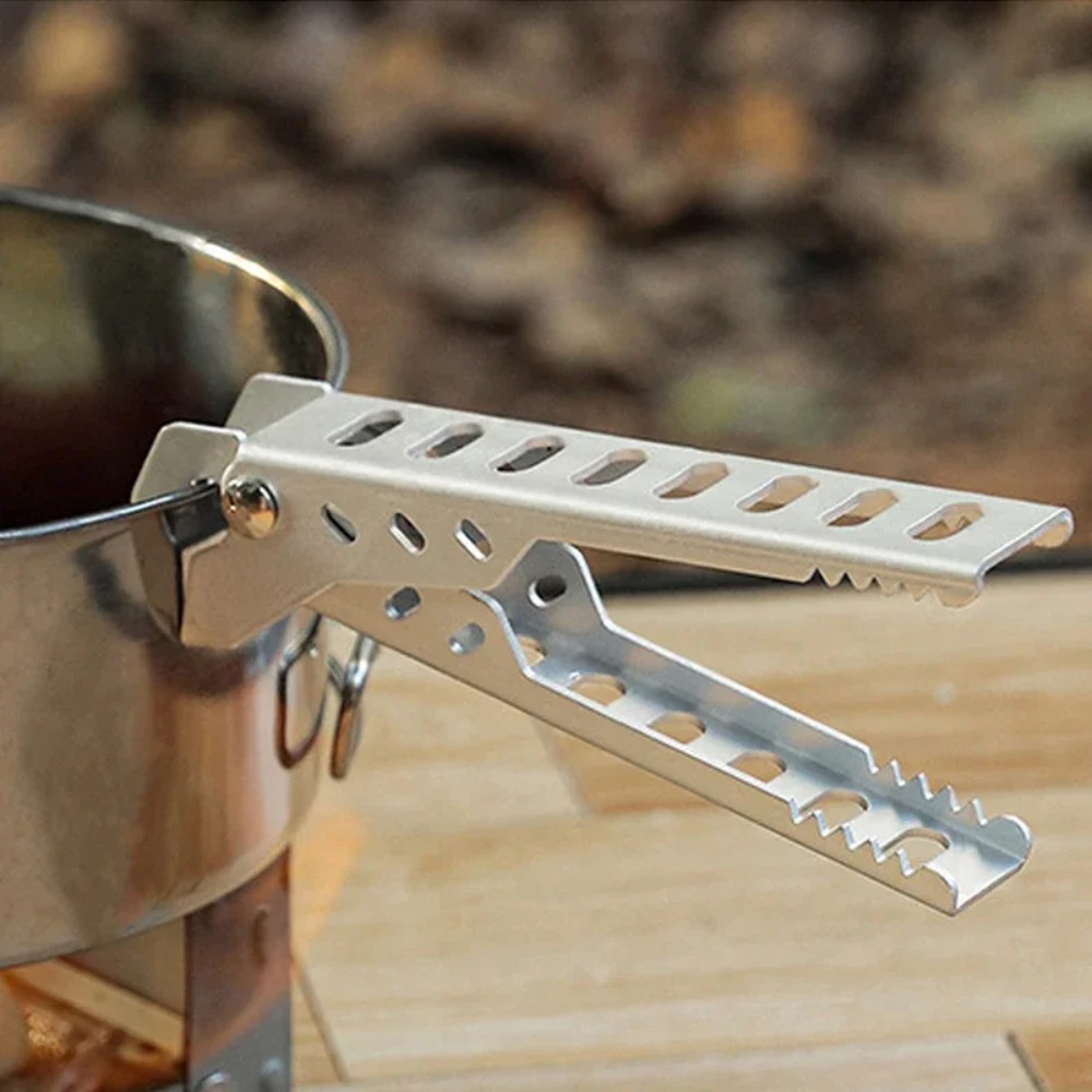 Aluminium Anti-hot Alloy Clip  - Campfire Cooking Anime ulasan dan harga
