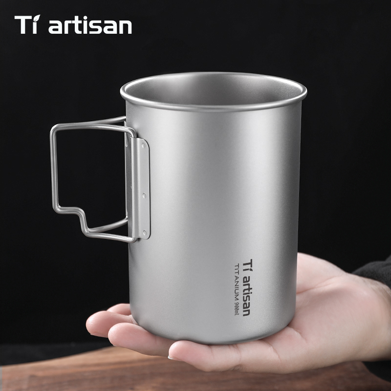 Tiartisan 750ml/ 900ml Titaniu - Camping Cooking Set Lightweight ulasan dan harga