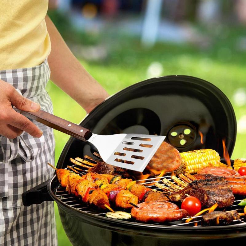 4PCS Grill Utensils Set Stainl - Quechua Camping Cooking Set ulasan dan harga