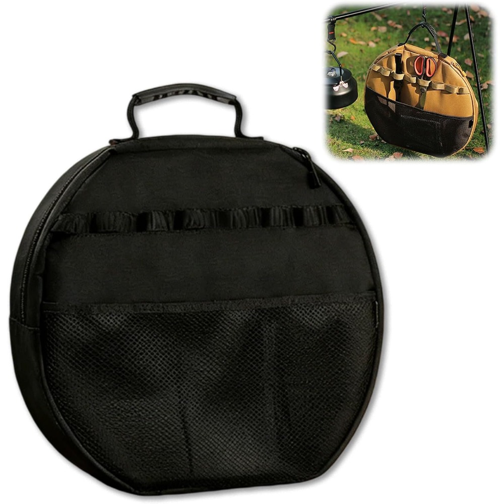 Grill Pan Storage Bag, Portabl - Campfire Cooking Anime ulasan dan harga