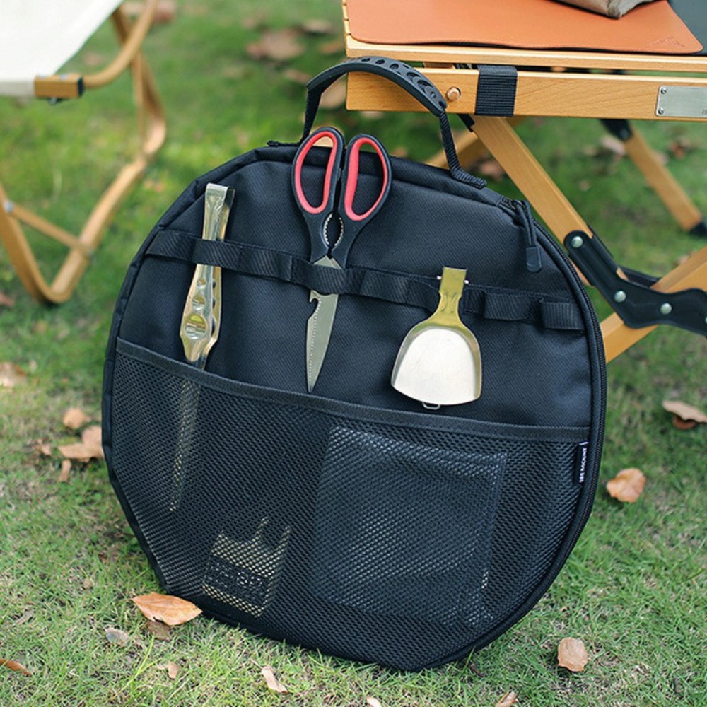 Grill Pan Storage Bag, Portabl - Campfire Cooking Anime ulasan dan harga