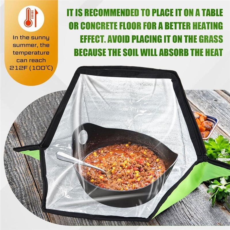ABFU-Portable Foldable Solar O - Solar Oven Camp ulasan dan harga